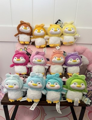 アイドル PENPEN PLUSH KEYRING PVC FIGURE KEYRING Kids Toy Ornament Bag Pendant Penguin Key Ring Koupen Chan Plush