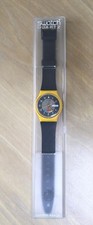 Swatch Watch Model GJ700 Yamaha Racer 1985, Original Box, New Battery