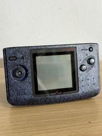 Neo Geo Pocket Color Stone Blue - Console With PAC Man Game- Tested & Working