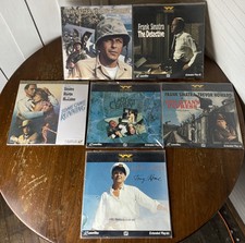 6 Frank Sinatra Films -LaserDisc-Excellent Condition - EXTREMELY RARE COLLECTION