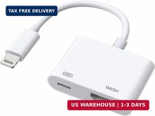  Apple MFi Certified Apple Lightning to HDMI Adapter for iPhone 14 to TV  1080