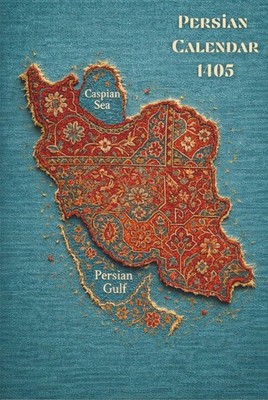 Persian Calendar 1405: Monthly, Weekly, and Daily Organizer with Iranian