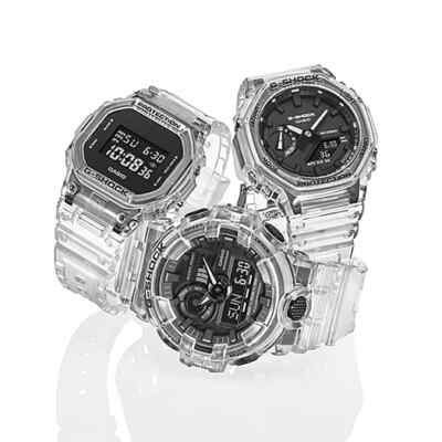 CASIO G-SHOCK DW-5600USKE-7JF Digital Watch Clear Skeleton Series