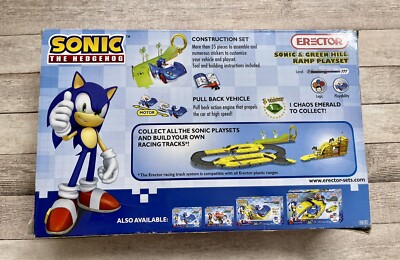 ソニックコマンドセット ERECTOR Sonic the Hedgehog Construction Playset - Sonic and Green