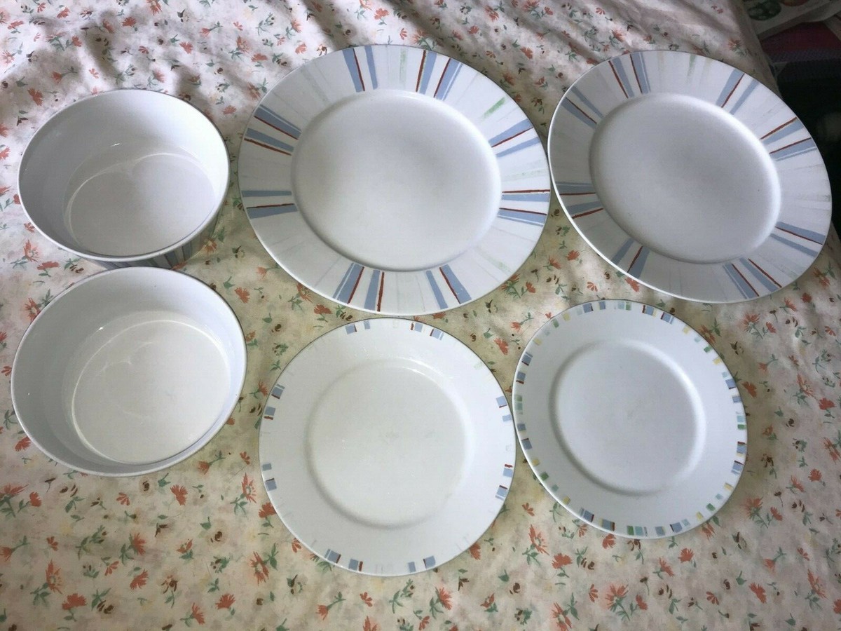 HOME TARGET (2) Piece Place Setting Dinner Plate Soup Bowl