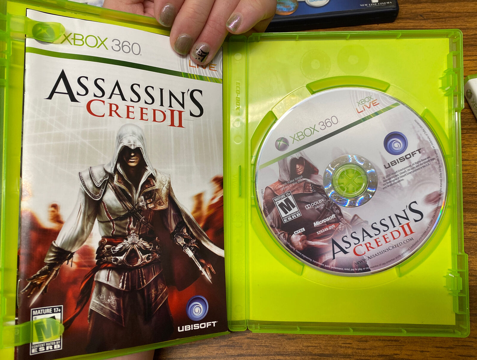 Lote Dantes Inferno + Assassins Creed 3 Para Xbox 360! - Escorrega o Preço