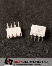 (5 pcs) HCPL2531M - HCPL2531 - Optocoupler 8-PDIP Date Code: 24+ ONSEMI - New! -