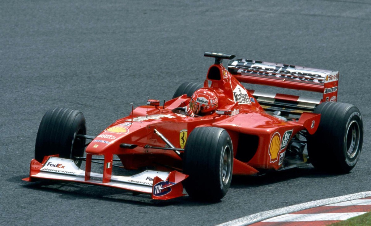 完成品 タメオ 1/24 フェラーリ F1 2000 日本GP 2000 M.シューマッハ