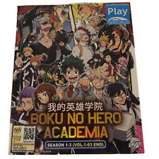 My Hero Academia Season 1-5 + 3 Movies DVD Anime English Dub BOKU NO HERO  ACADEM