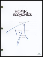 Topher Grace "Home Economics" AUTOGRAPH Signed 'Tom' Pilot Episode Script ACOA