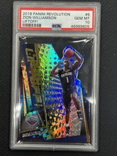 Zion Williamson 2019-20 Panini Revolution Liftoff Die Cut Pelican PSA 10 605 #6