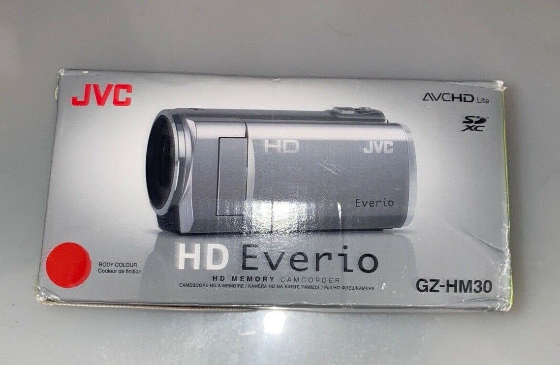 NEW JVC GZ-HM30RUS AVC Camcorder HD EVERIO RED