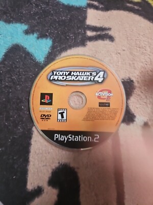 Tony Hawk's Pro Skater 4 (Sony PlayStation 2, 2002) Disc Only