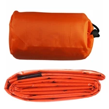 Sirius Survival Bivvy Emergency Sleeping Bag - Lightweight & Compact - Orange
