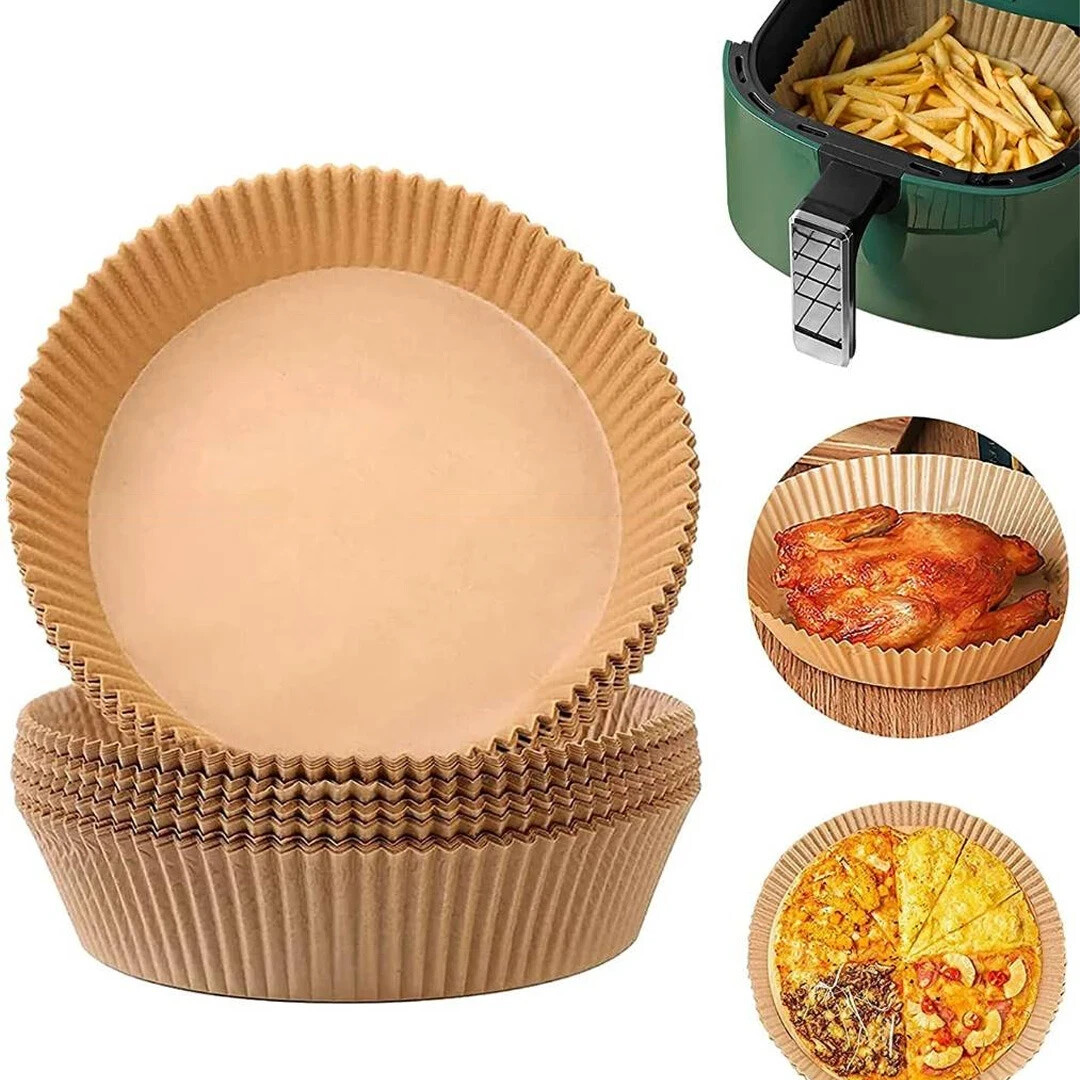 Parchment Paper For Air Fryer, 20cm Round, 50 Pieces RZ ورق زبده eBay