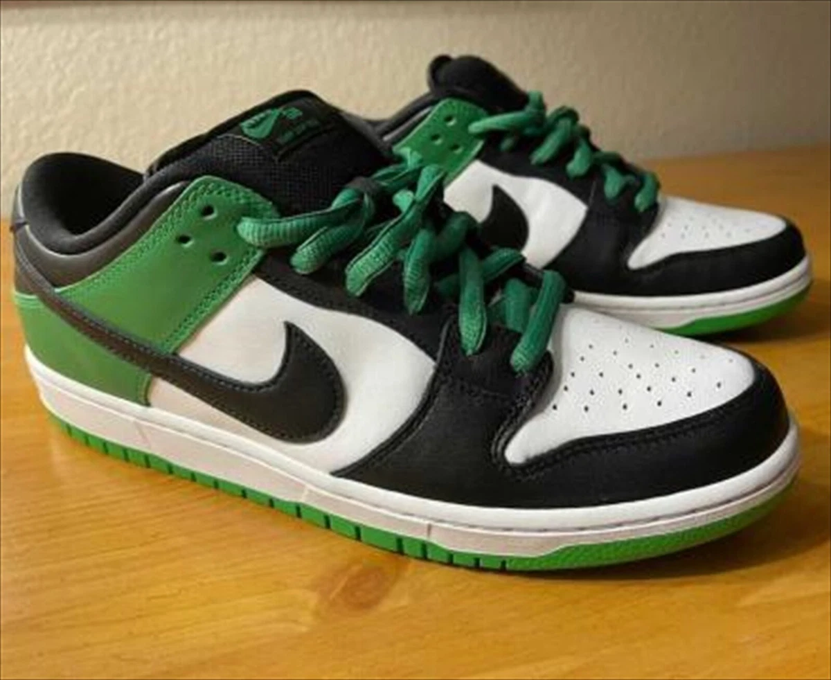 NIKE SB DUNK LOW PRO CELTICS CLASSIC GREEN BLACK WHITE BQ6817-302