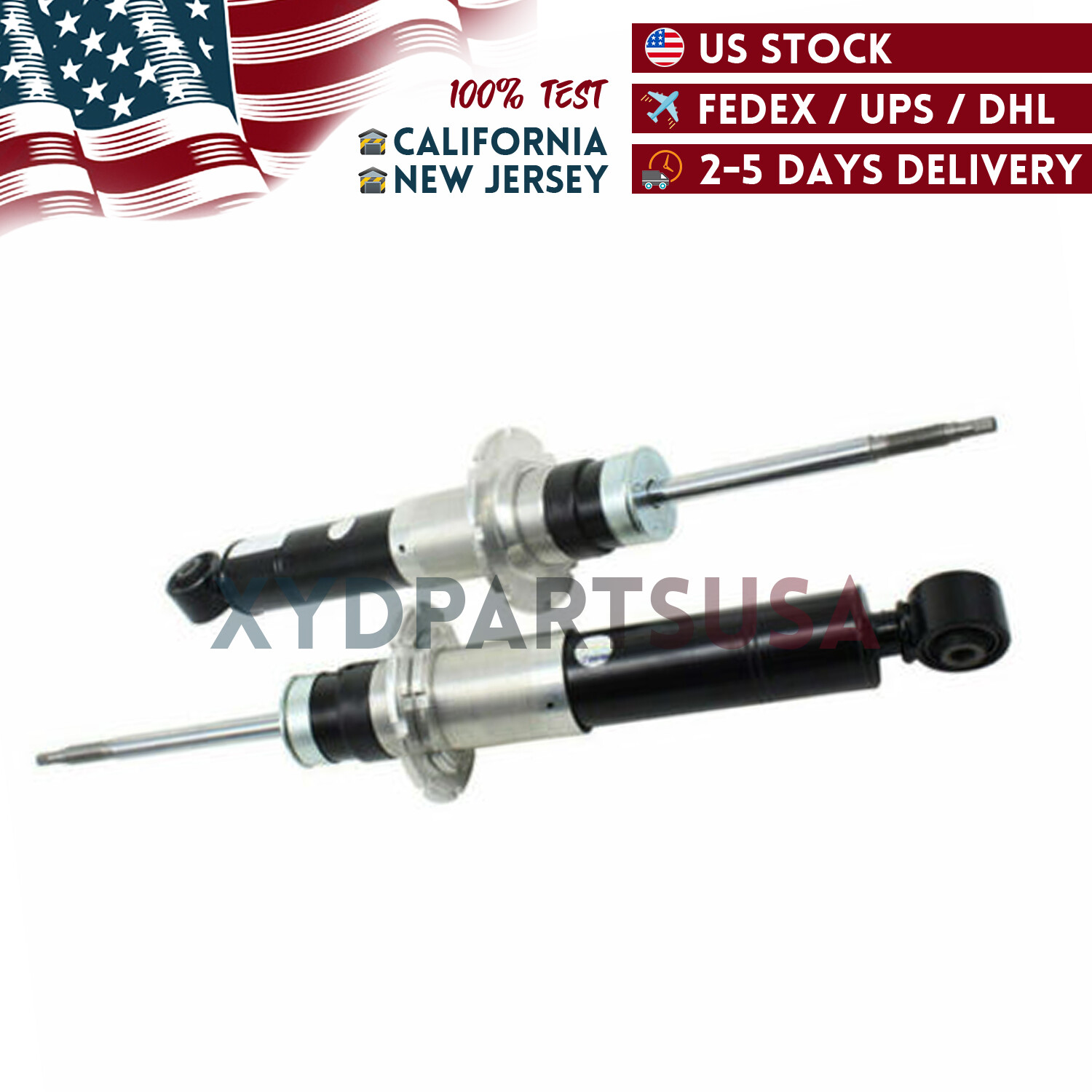 Pair Rear Shock Absorbers Struts Magnetic For Ferrari 458 Speciale Italia Spider