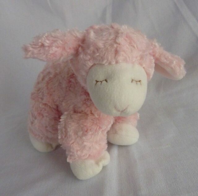 pink stuffed lamb