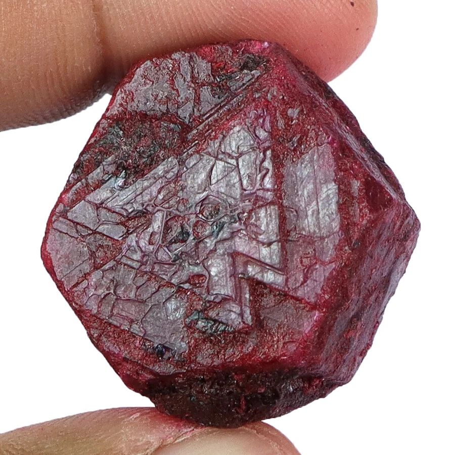 Huge Jewel 163 Ct Natural Red Ruby Rough Earth mined Corundum Healing Gemstone