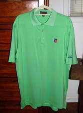 Peter Millar Summer Comfort Shirt L Light Green Sea Island Hockey Golf Classic