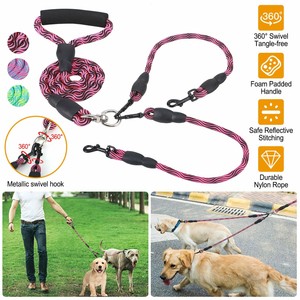 double dog walking leash