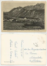 TRENTO (016) - LEVICO Panorama - Val di Sella - Cima Dodici - FG/Vg 1955