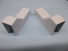 Quest/Premiere Wire Hider Raceway Ceiling Drop Adapter White, lot of 2 FCD-61414