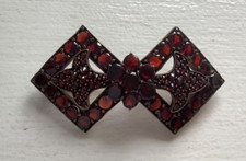 Antique Gold Filled Victorian Bohemian Garnet 