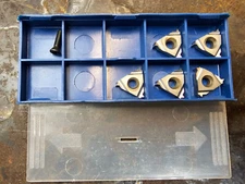 Qty 5 Vardex Vargus 3IR 13UN 53237 VM7 Grade Carbide Inserts