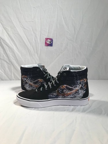 Scarpe da skate VANS SK8-Hi Comfycush Discovery Project CAT da uomo taglia 9 nere nuove con scatola - Foto 7 di 10