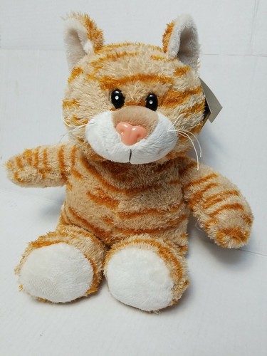 Ginger Cat Royal Plush Stuffed Animal 13” Orange Kitten Tabby Striped - Picture 2 of 8