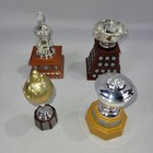 McDonalds NHL Hockey 4 Trophies 2003 Set Trophy Art Ross Hart Vezina Norris