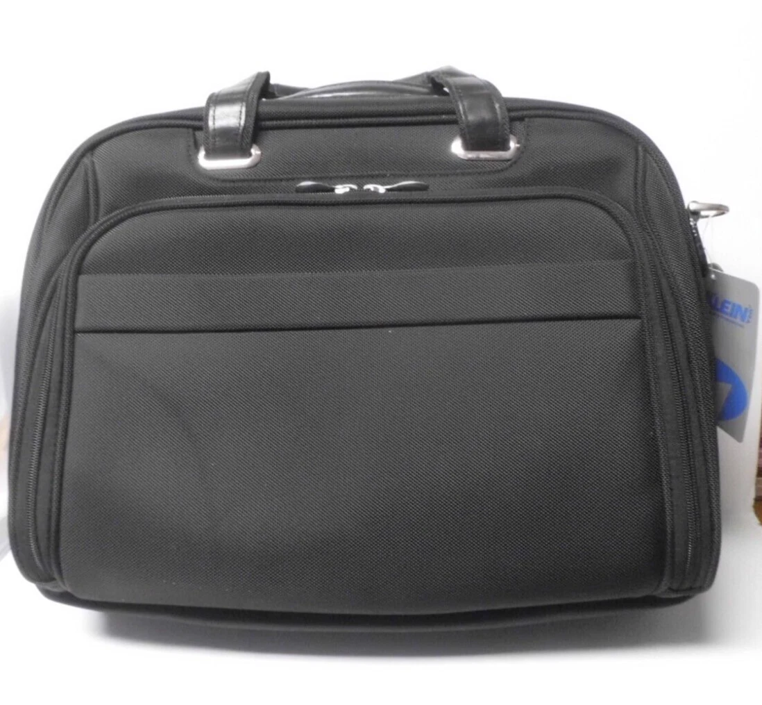 McKlein EASTWARD U Series Nylon Briefcase, Laptop Compatible, Black - View #8