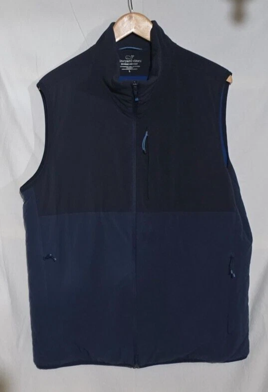 Vineyard Vines Primaloft Marine Air Vest - Blue - Sz L*