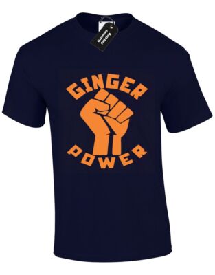 GINGER POWER HERREN T-SHIRT TEE LUSTIG NEUES DESIGN VOLKSREPUBLIK JUDÄA HUMOR