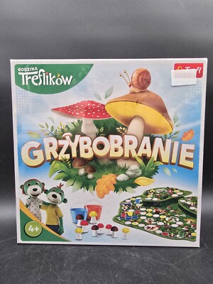 Sealed Rodzina Treflikow Grzybobranie Board Game Poland Trefl