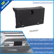 Front Car License Plate Brackets Frame Holder Fit For Ford Expedition 2018 19+ 