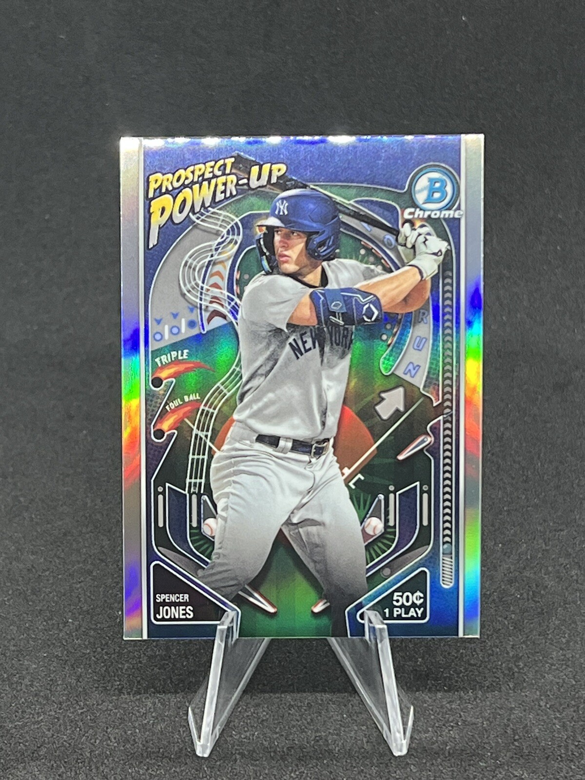 Spencer Jones 2024 Bowman Chrome Prospect Power-Up #PP-9 (RC)