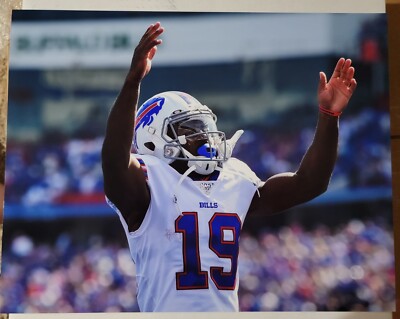  11x14 photo Buffalo Bills Bills Mafia Photograph Isaiah McKenzie Warm Ups