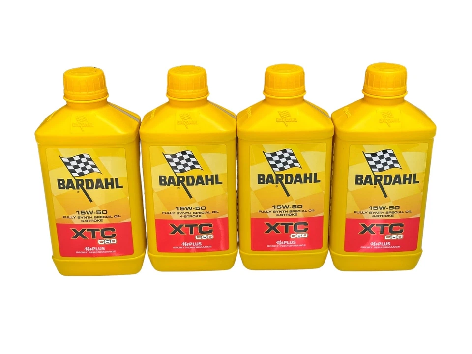 Service Kit 4Lt Bardahl Xtc C60 15W50 + Filter APRILIA ETV 1000 '01-09 - Image 3 of 4