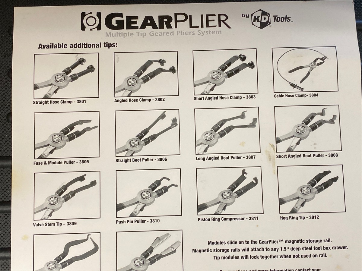 GearWrench 7 Piece GearPlier Set Part #3835 | Aftermarket GearWrench 7 Piece GearPlier Set Part #3835 | Aftermarket