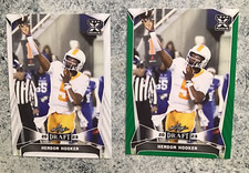 2023 Leaf Draft #48 Hendon Hooker LOT of 2 base XRC including Green FREE Ship