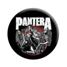 Pantera-Button Badge Pin-Logo-Group-Collector's-Licensed New