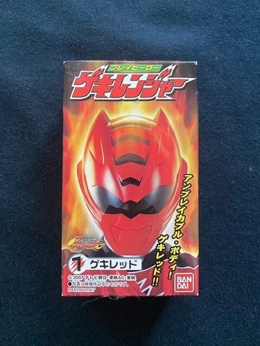 Bandai Power Rangers Juken Sentai Gekiranger Geki Red Ranger Vinyl ...
