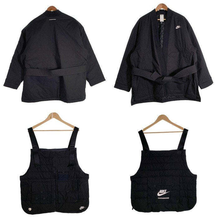 Nike 23SS PEACEMINUSONE Peace Minus One Jacket & Vest Black Nike 23SS PEACEMINUSONE Peace Minus One Jacket & Vest Black