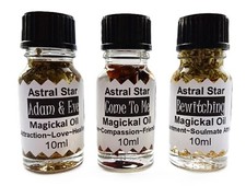 Love Magickal Oils Set - Adam & Ewa Przyjdź do Mnie Czarujące rytuały namaszczania