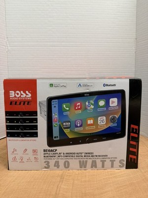 BOSS Audio Elite 10.1'' Car Multimedia Player Black BE10ACP Touchscreen Headunit