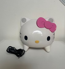 Sanrio 2013 White Hello Kitty Bluetooth Wireless Speaker System - READ