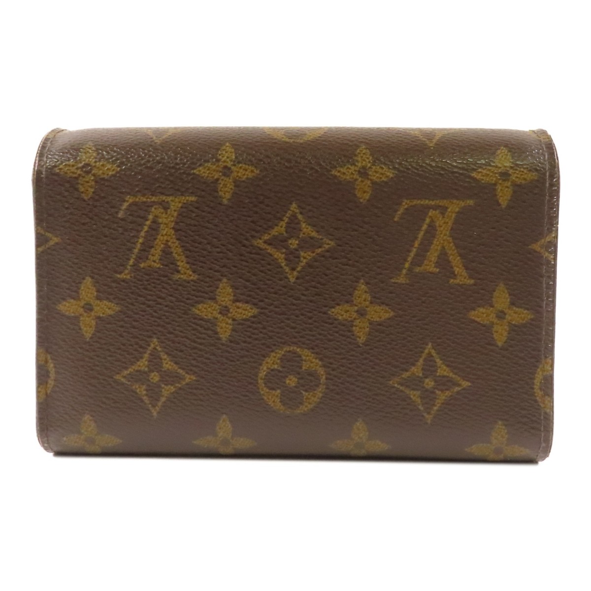 LOUIS VUITTON LV GHW Alexandra Trifold Wallet M60047 Monogram
