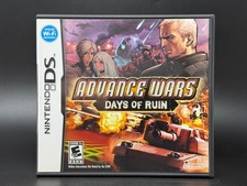 Advance Wars: Days of Ruin Nintendo DS  CASE  MANUAL ONLY - AUTHENTIC 